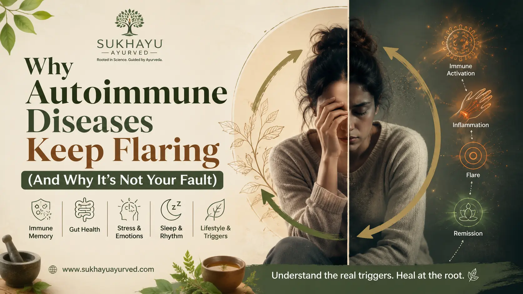Why Autoimmune Diseases Keep Flaring (And Why It’s Not Your Fault)