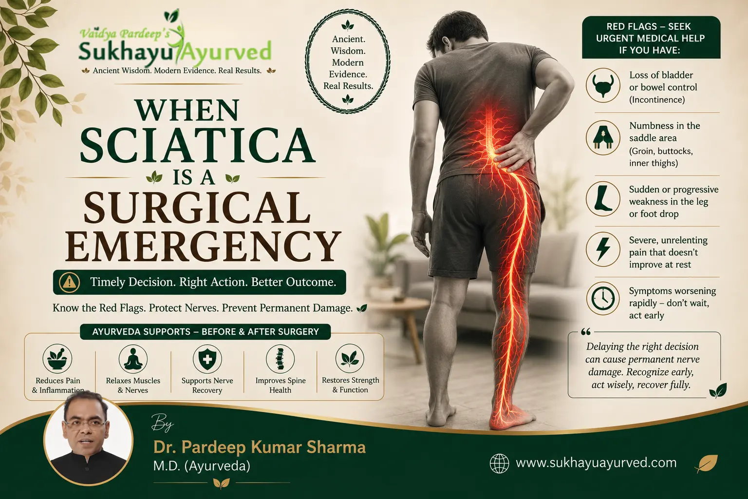 When Sciatica Is a Surgical Emergency
