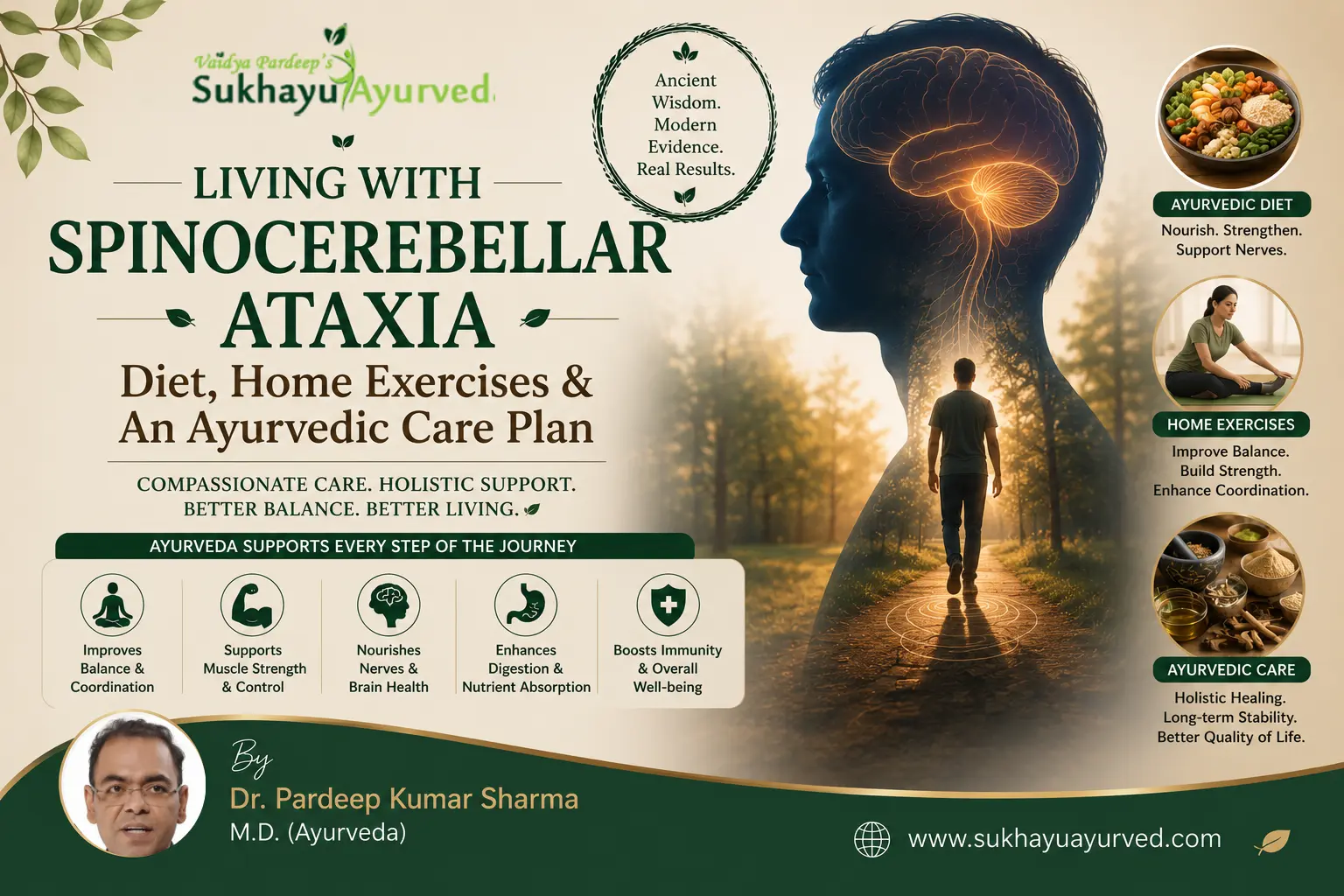 Living with Spinocerebellar Ataxia: Diet, Home Exercises & an Ayurvedic Care Plan