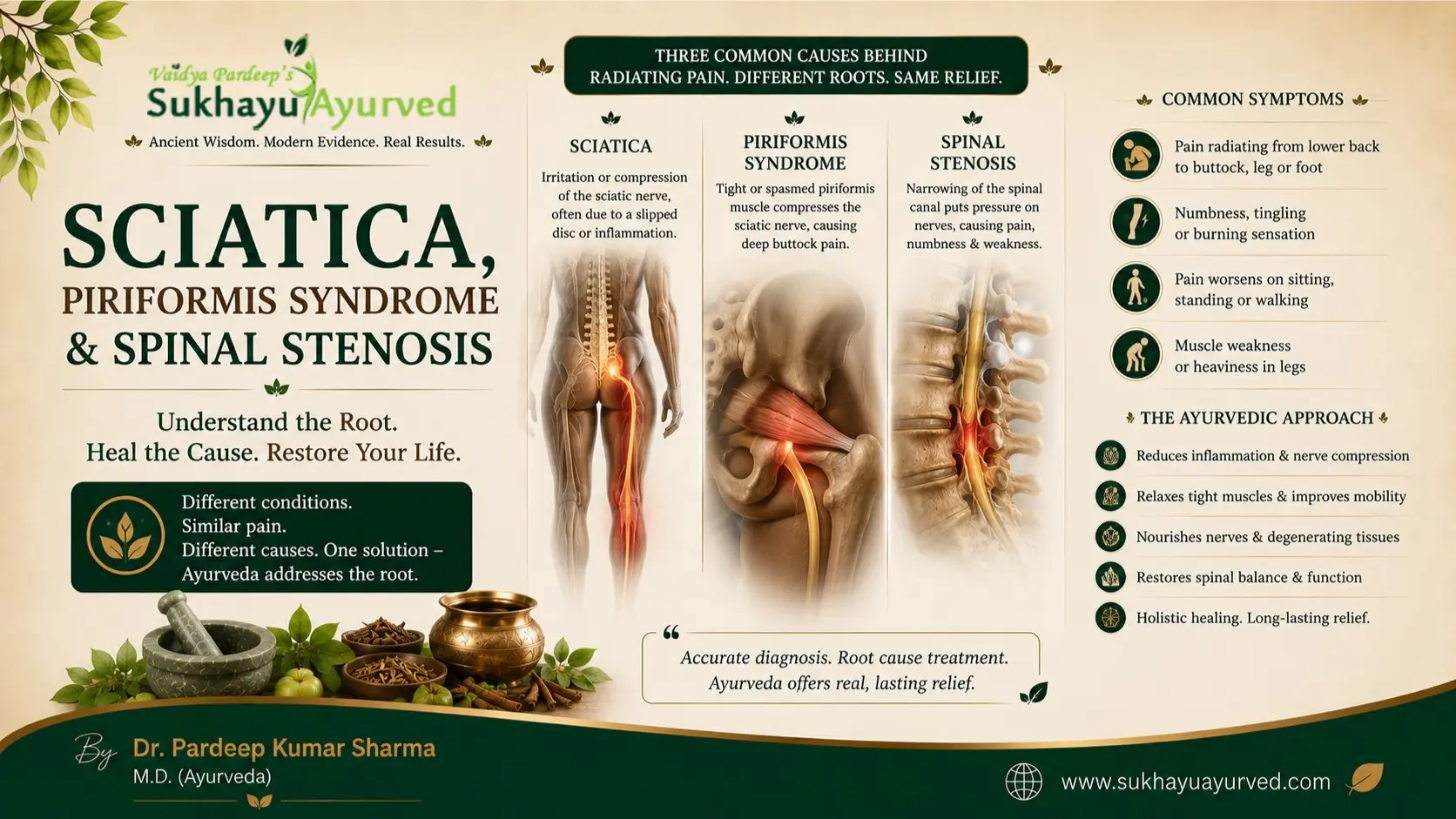 Sciatica, Piriformis Syndrome, and Spinal Stenosis: Stop Treating Them as the Same Puzzle